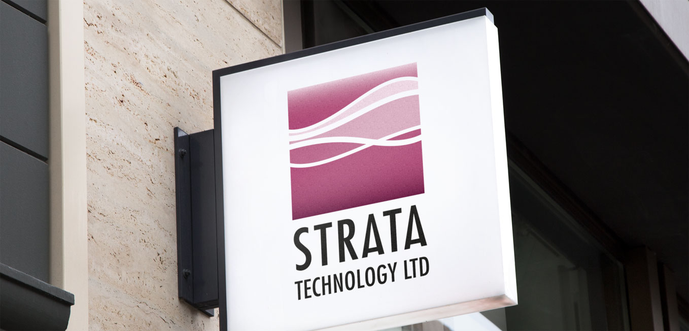 Strata Technology logo design by Avid Creative Hampshire