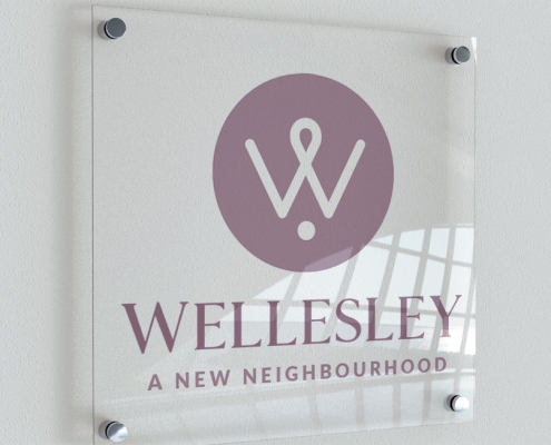 Wellesley logo design by Avid Creative Hampshire
