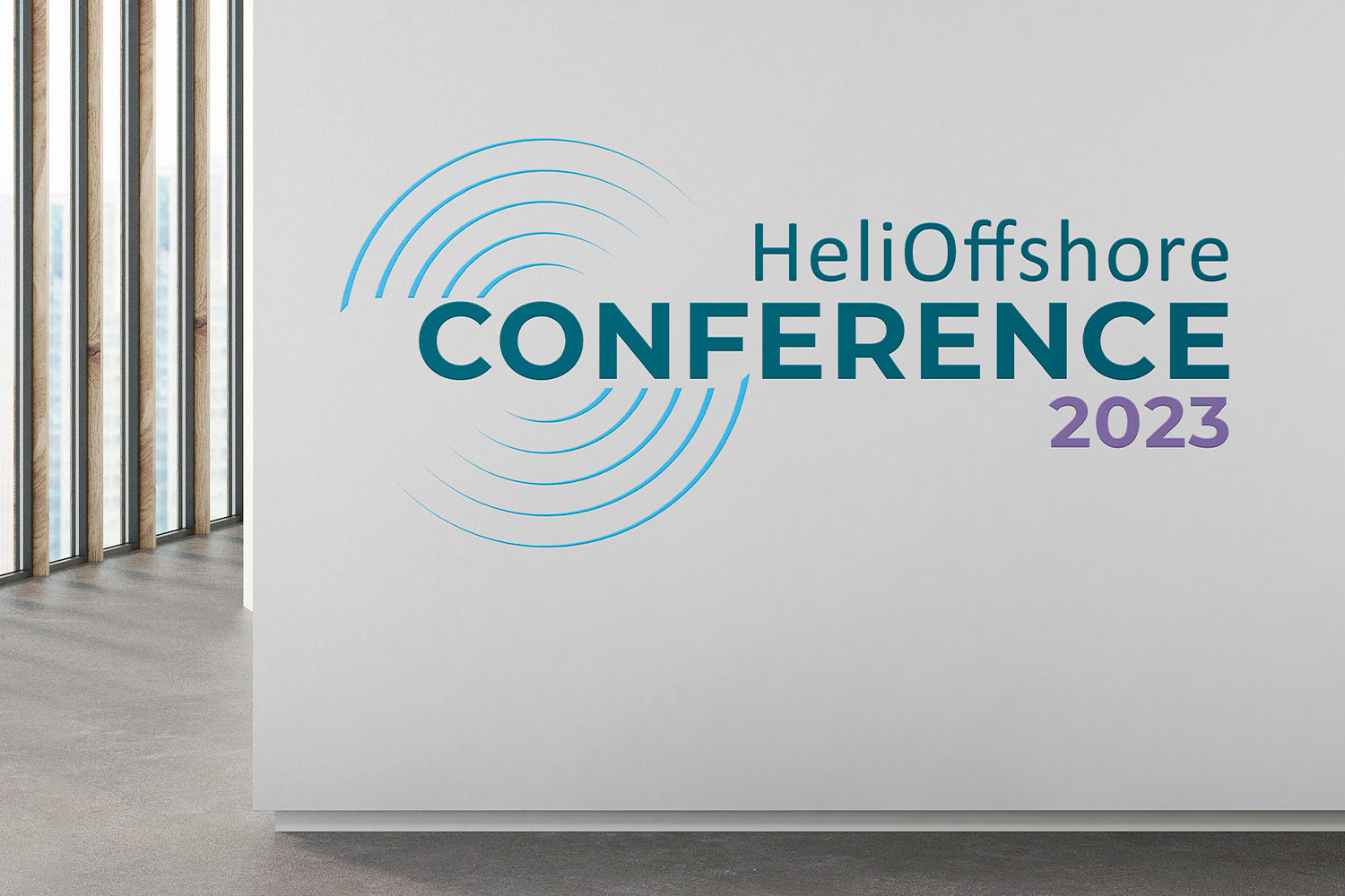 HeliOffshore Conference logo design by Avid Creative Hampshire