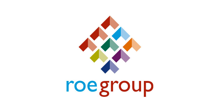 Roe Group logo design by Avid Creative Hampshire