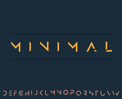 Minimalist branding and website design